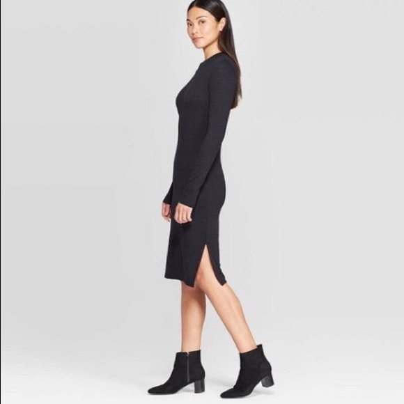 Prologue Black Long Sleeve Knit Sweater 